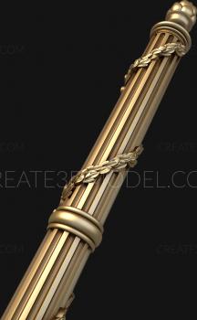 نموذج ثلاثي الأبعاد لآلة CNC الركائز 